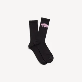 Chaussettes « Wet Brush » pour homme, rose/noir