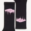 Chaussettes « Wet Brush » pour homme, rose/noir Chaussettes « Wet Brush » pour homme, rose/noir