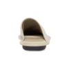 Chaussons d&rsquo;intérieur en cuir de veau « Beige » 736288WB7212010