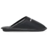 Chaussons d&rsquo;intérieur en cuir de veau « Noir »  736288WB7211090