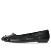 Chaussures anatomiques « Cuir d&rsquo;agneau souple noir brillant » 714260WBCW01000