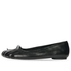 Chaussures anatomiques « Cuir d&rsquo;agneau souple noir brillant » 714260WBCW01000