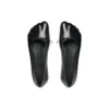 Chaussures anatomiques « Cuir d&rsquo;agneau souple noir brillant » 714260WBCW01000