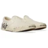 Chaussures basses à enfiler Paris « Coton blanc délavé » 710295W3RR59010