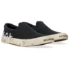 Chaussures basses à enfiler Paris « Washed Black Cotton » 710297W3RR51099