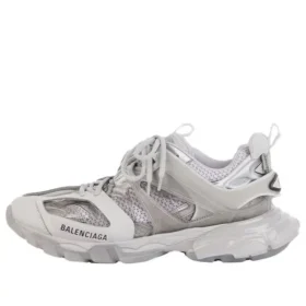 Chaussures « Daddy » à semelle transparente Track Gris/Blanc 647742W3BM41200