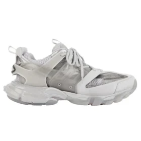 Chaussures « Daddy » à semelle transparente Track Gris/Blanc 647742W3BM41200
