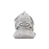 Chaussures « Daddy » à semelle transparente Track Gris/Blanc 647742W3BM41200