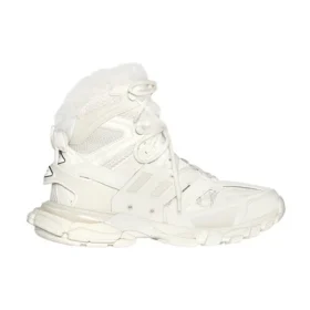 Chaussures de randonnée « Fausse fourrure beige et blanche » 668559W3CQ29700