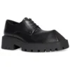 Chaussures Derbies Rhino « Black Smooth Calfskin » 712391WBB501000