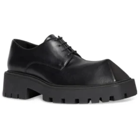 Chaussures Derbies Rhino « Black Smooth Calfskin » 712391WBB501000