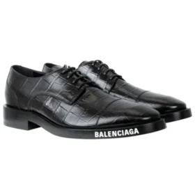 Chaussures plates Derbies pour homme « Black » 590716WBBV41090