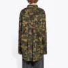 Chemise ajustée camouflage « Green » 659027TKL142840