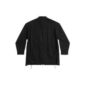 Chemise asymétrique déstructurée 23SS « Black » 720102TNP041000