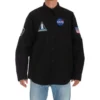 Chemise Balenciaga x NASA Space Multi-Patch « Black » 663076TYB181000