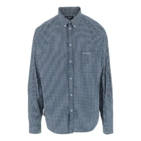 Chemise à carreaux à manches longues « Blue » 690340TMM373768