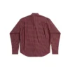Chemise à carreaux à manches longues, coupe ample « Rouge » 658929TKM386167