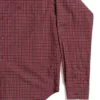 Chemise à carreaux à manches longues, coupe ample « Rouge » 658929TKM386167