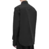 Chemise à col logo, manches longues et boutons « Noir » 671586TYB181000