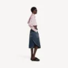Chemise courte pour femme, rose poudré Chemise courte pour femme, rose poudré