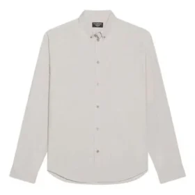 Chemise en coton coupe large « Cement Grey » 681688TKM102967