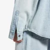 Chemise en denim à manches longues pour homme, bleu clair Chemise en denim à manches longues pour homme, bleu clair