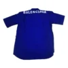 Chemise en popeline de coton avec logo dans le dos « Bleu » 556913TEM164210