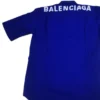 Chemise en popeline de coton avec logo dans le dos « Bleu » 556913TEM164210