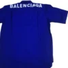 Chemise en popeline de coton avec logo dans le dos « Bleu » 556913TEM164210
