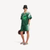 Chemise homme à manches courtes « Extreme Tie Dye » style bowling, vert/blanc Chemise homme à manches courtes « Extreme Tie Dye » style bowling, vert/blanc