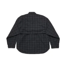 Chemise à manches amovibles, coupe ample « Grey » 751728TOM172952