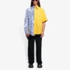Chemise à manches amples rayée Balenciaga SS21 pour homme 658850TIM369086