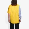 Chemise à manches amples rayée Balenciaga SS21 pour homme 658850TIM369086