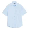 Chemise à manches courtes « Bleu clair » 584019TFO024850