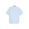 Chemise à manches courtes « Bleu clair » 584019TFO024850