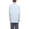 Chemise à manches courtes « Bleu clair » 584019TFO024850