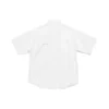 Chemise à manches courtes en popeline « Blanc » 751920TNM609000