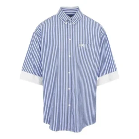 Chemise à manches courtes superposée BB Icon « Bleu Blanc » 699195TMM234640