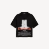 Chemise à manches courtes « The Door » pour homme, en noir Chemise à manches courtes « The Door » pour homme, en noir