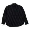 Chemise à manches longues boutonnée BB Monogram « Black » 662983TML361269