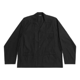 Chemise à manches longues, coupe moyenne « Black » 658844TEM161000
