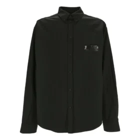 Chemise à manches longues Gaffer, coupe large « Black » 719874TYB181000