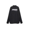 Chemise à manches longues Gaffer, coupe large « Black » 719874TYB181000