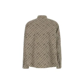 Chemise à manches longues Logomania All Over « Beige » 662983TNLL19763