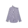 Chemise à manches longues rayée FW21 bleu foncé 663034TIM368502