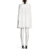 Chemise à manches nouées oversize « White » 768553TPO359000