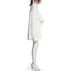 Chemise à manches nouées oversize « White » 768553TPO359000