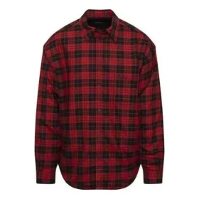 Chemise matelassée en flanelle à carreaux « Rouge » 642339TJO276167