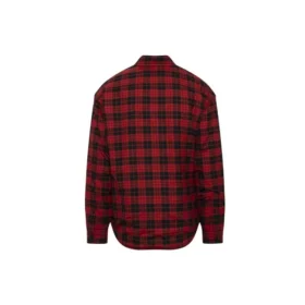 Chemise matelassée en flanelle à carreaux « Rouge » 642339TJO276167