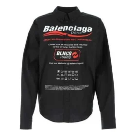 Chemise à nettoyer à sec, coupe large « Black » 664626TEM161000
